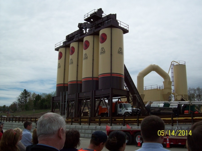 Shaw Brothers Construction Co. opens new asphalt plant Gorham